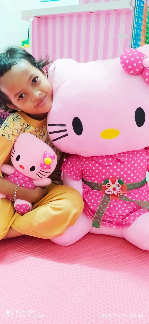 Boneka hello kitty beranak 1 hello kitty boneka jumbo ...