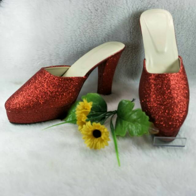 SANDAL SELOP PENGANTIN WANITA MURAH SENDAL MANTEN TRANDISIONAL JAWA ACCESORIES KEBAYA CEWEK