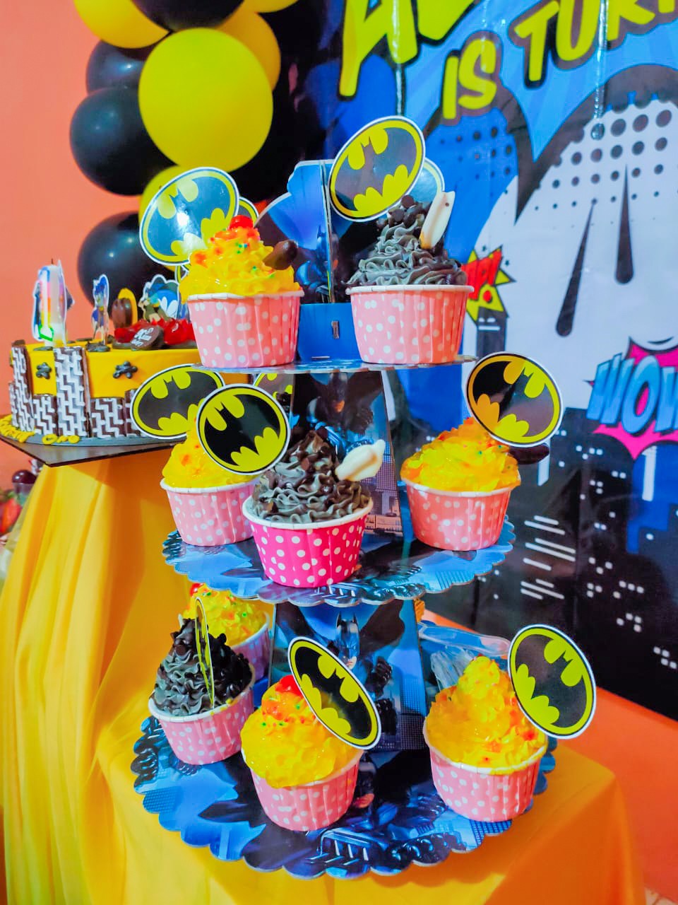 Topper Cake /topper Cake Karakter Batman /topper Cake Murah