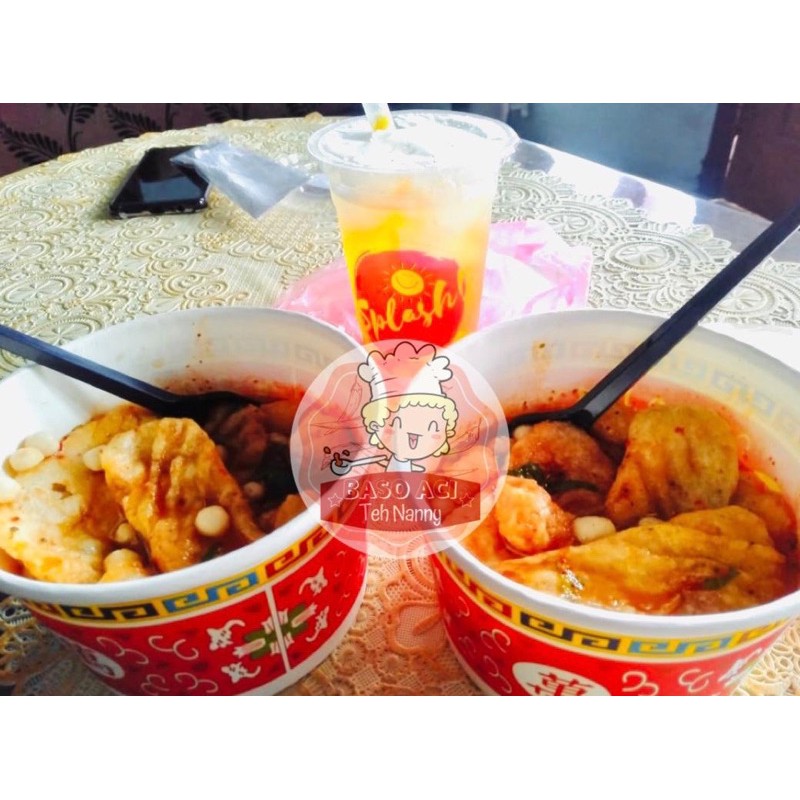 

Baso Aci instant Teh Nanny (khas garut) baso aci+tulang rangu