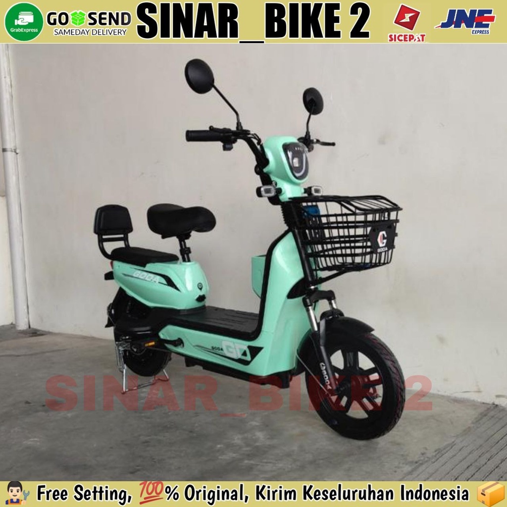 Sepeda Listrik GODA 141 48V 12 AH Electric E Bike