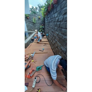 Papan Kayu Ulin 3 cm x 7 cm x 120 cm