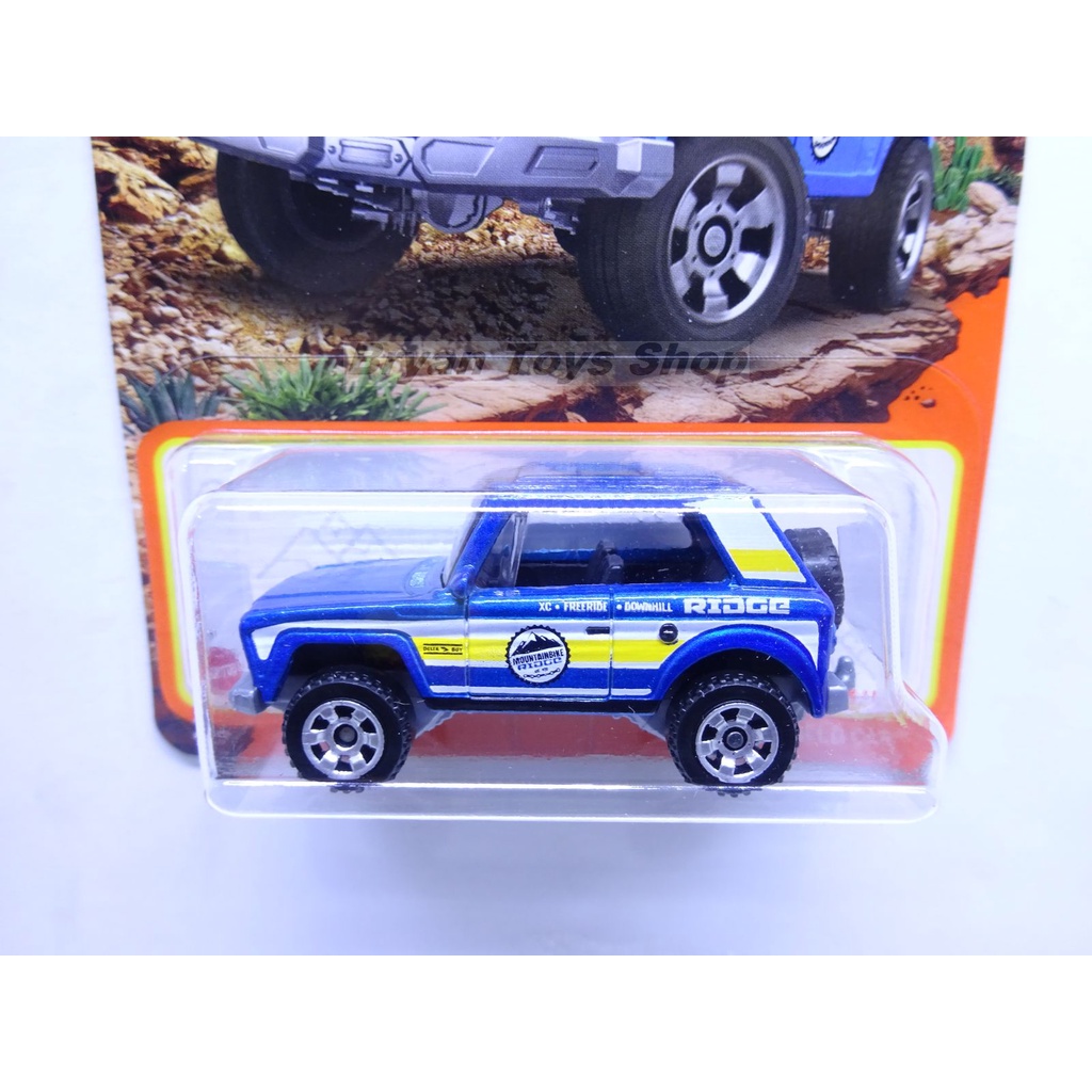 Matchbox MBX Field Car Biru Kuning