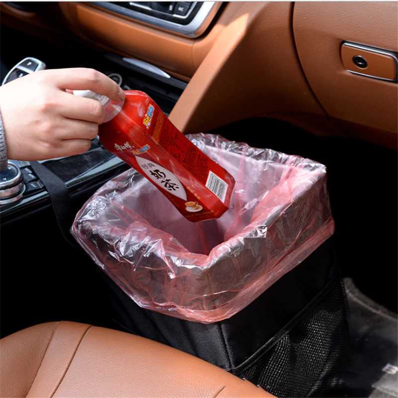 BISA COD - ANTOSTREDawndesslo Tempat Sampah Mobil Hanging Garbage Can Trash Bin - DDE302