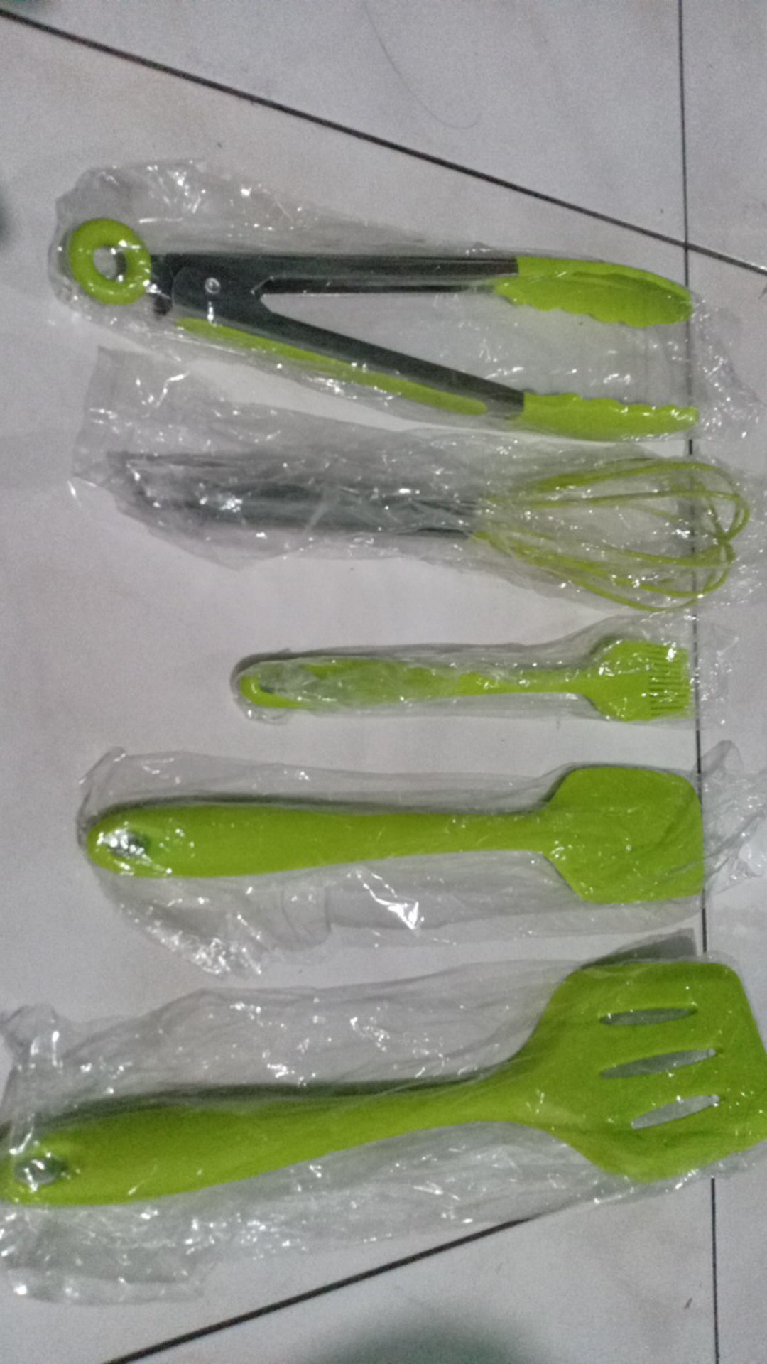 Baking Utensil Set Bbq Set Spatula Sutil Capitan Set Alat Masak Silicone Silikon Food Grade