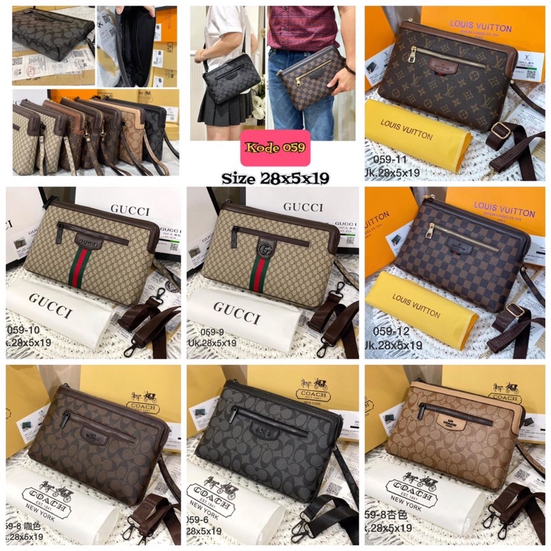 Tas Slempang Premium/ Clutch Premium/ Tas Slempang import/ Clutch Gc