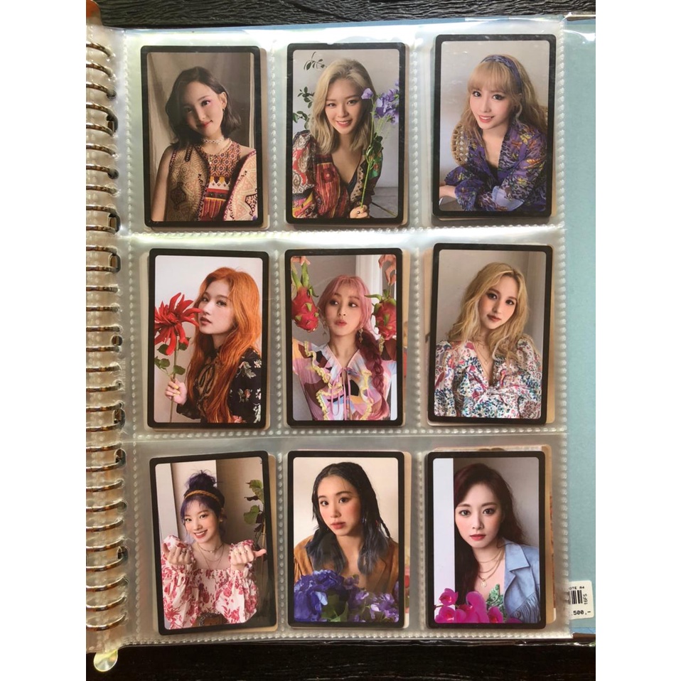 [SHARING] TWICE PC BENEFIT PHOTOCARD MORE AND MORE