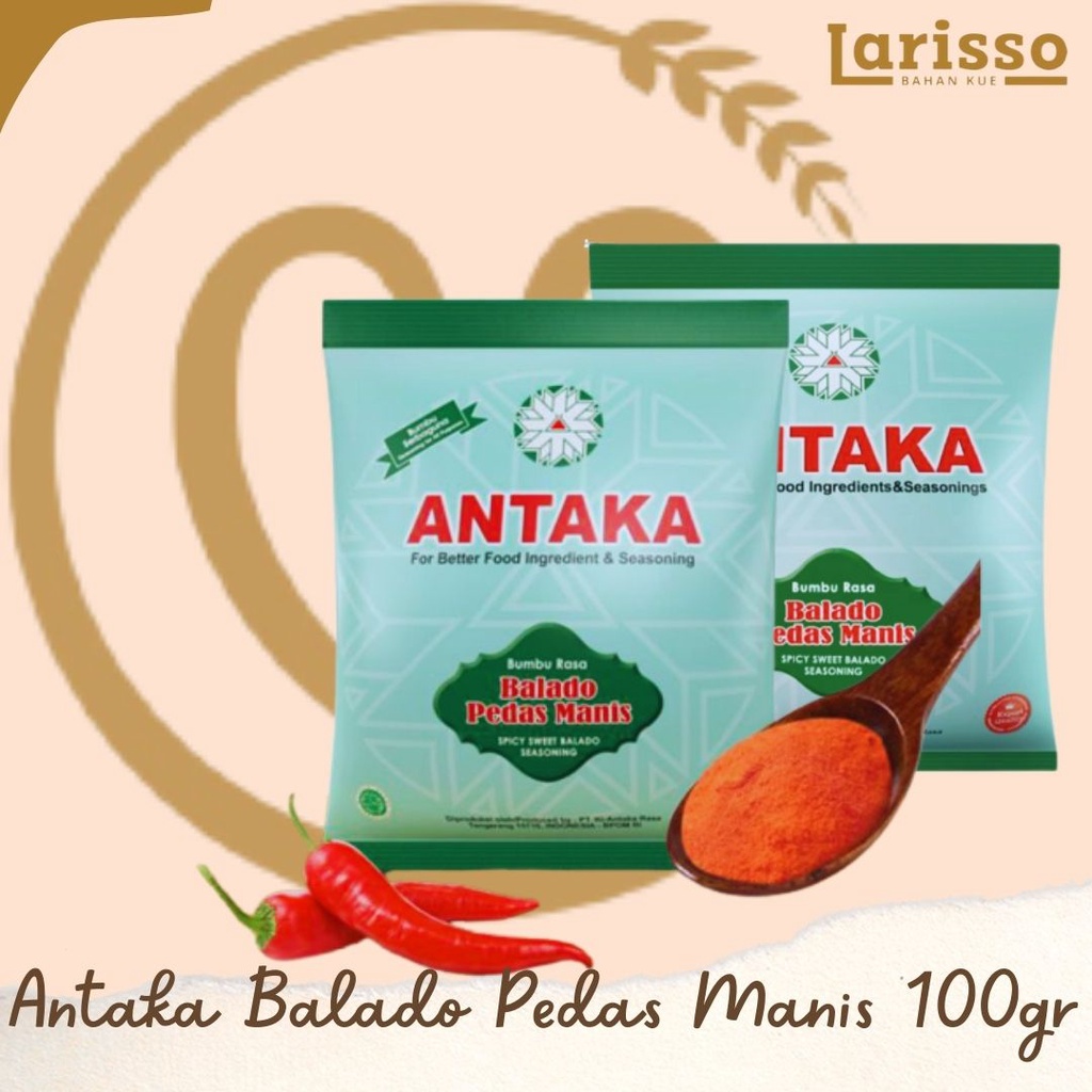 

ANTAKA BUMBU TABUR SERBAGUNA 100GR BALADO PEDAS MANIS