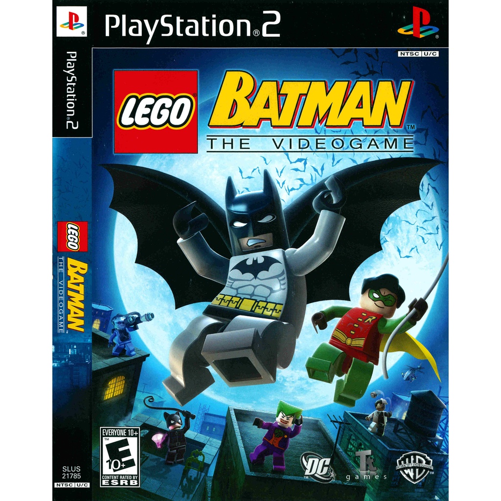 KASET DVD GAME PS2: LEGO BATMAN THE VIDEOGAME