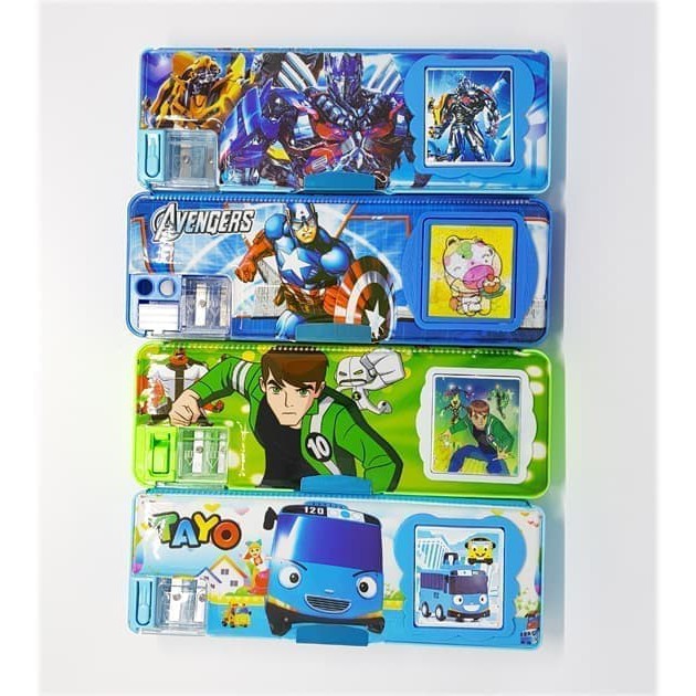 

Kotak pensil / Tempat Pensil Avengers / Kotak pensil Sekolah Iron Man