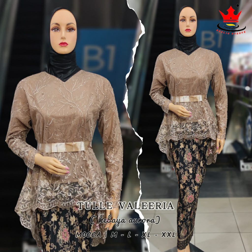 Seragam Setelan Kebaya Brukat / Kebaya Tunik Seragam / Kebaya Modern / Atasan Kebaya / Kebaya