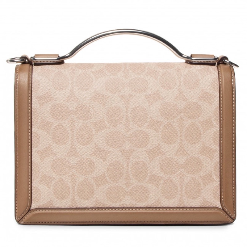 Coach Riley Top Handle 22 Taupe (73937)