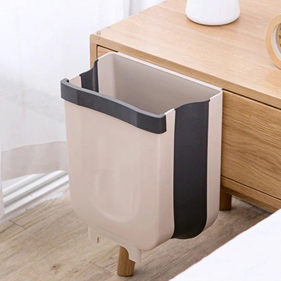 ALANING Tempat Sampah Lipat Dapur Foldable Trash Bin