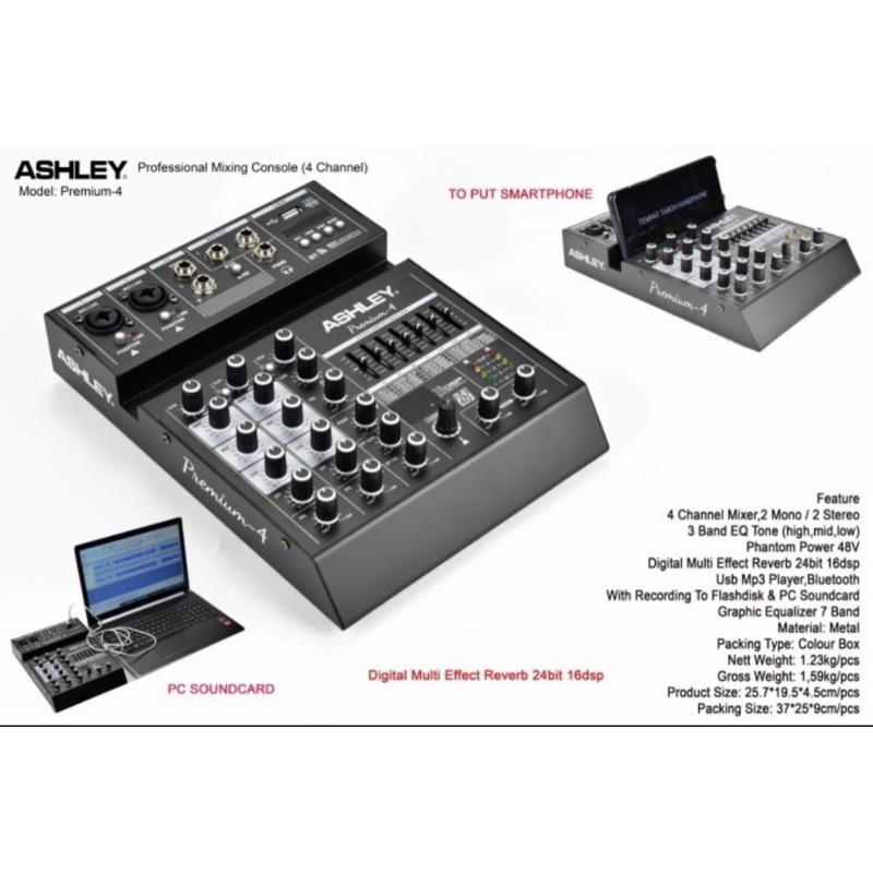 Mixer Ashley Premium 4 original
