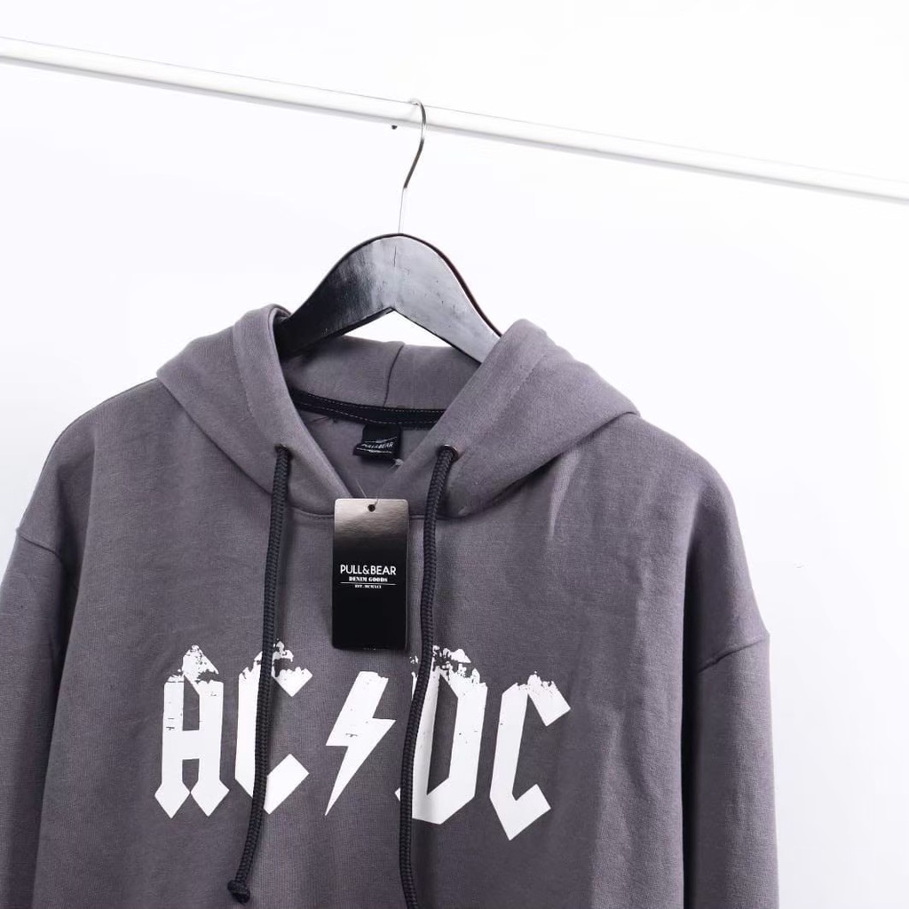 Hoodie HnM ACDC ORIGINAL PRIA WANITA SIZE M L XL