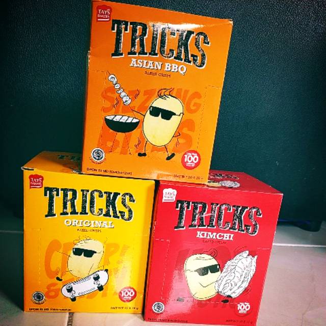 

Tricks baked crisps