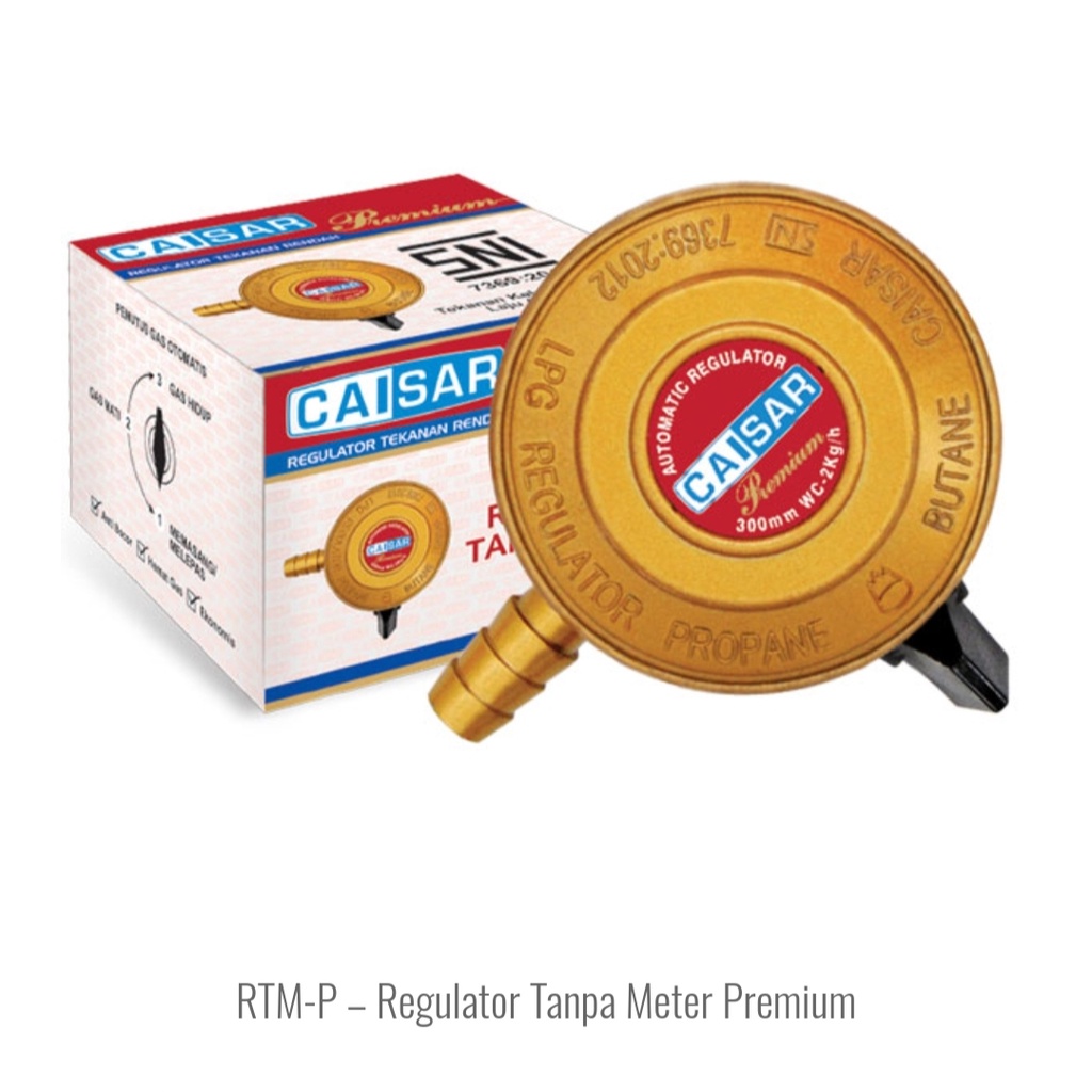 Caisar Regulator Gas Premium Meter &amp; Non Meter