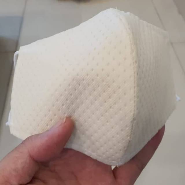 Masker anti air dan debu bahan woven bisa dicuci
