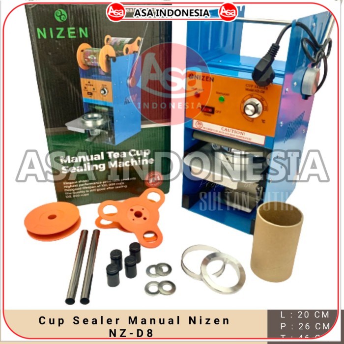 Cup Sealer Manual Nizen NZ-D8 22oz - ASA INDONESIA