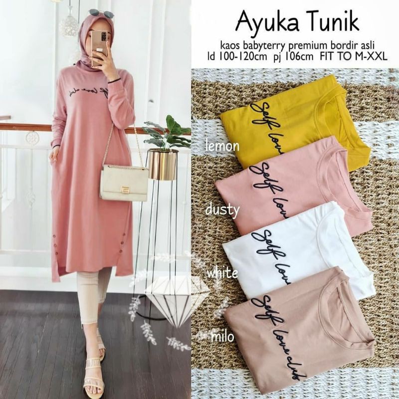 TUNIK AYUKA JUMBO BABYTERRY