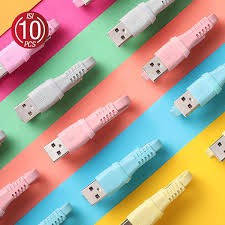 ECERAN KABEL DATA MICRO VIVAN MM30 2,4A 30CM COLORFUL