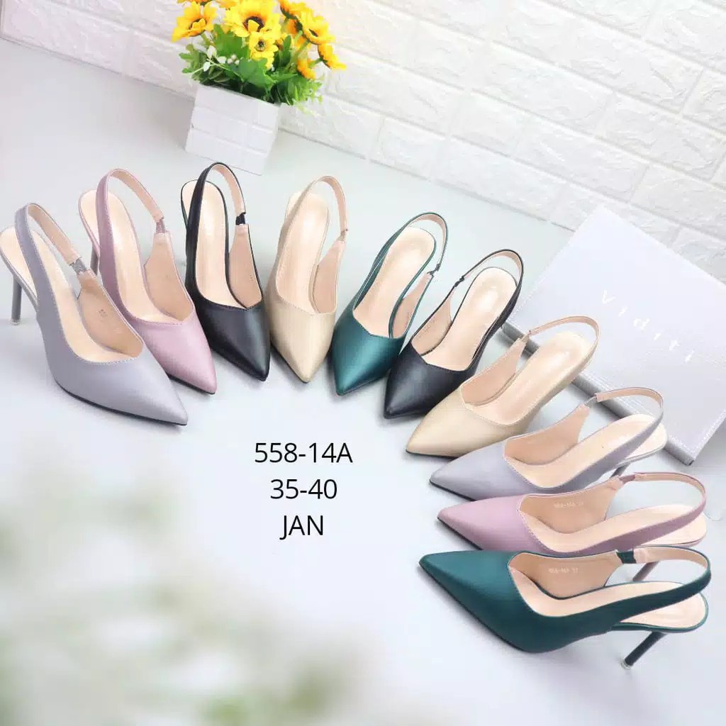 Viditi 558-14A Sepatu Import Heels Sepatu Kerja