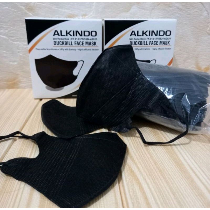 Masker duckbill alkindo isi 50 pcs sudah kemenkes