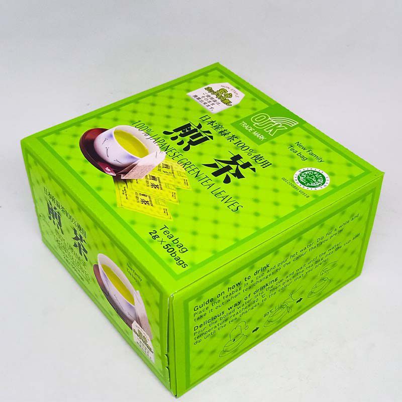 GREEN TEA JEPANG OSK TEH HIJAU JEPANG ASLI 1 BOX ISI 50 SACHET