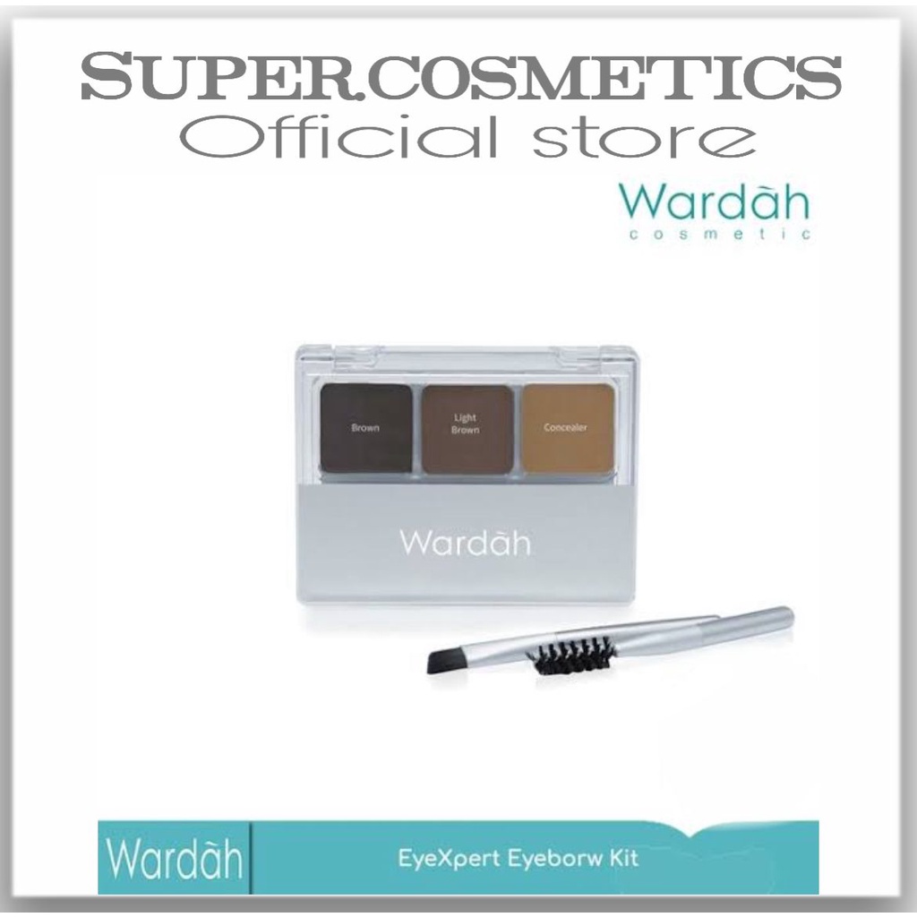 Wardah EyeXpert Eyebrow Kit 3gr