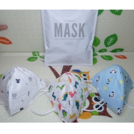 Masker Anak Kn95 Mouson Isi 10 Pcs Murah