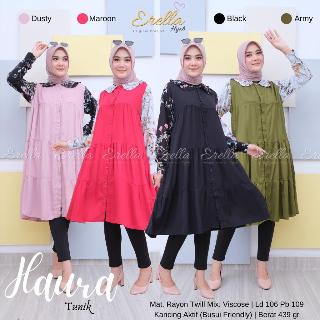 HAURA TUNIK BY ERELLA HIJAB