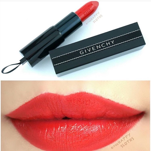 GIVENCHY ROUGE INTERDIT SATIN LIPSTICK