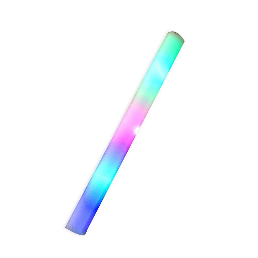 Suyo 1/5pcs Konser Stik Busa LED Kedip Warna-Warni Untuk Festival Pesta Glow in the Dark Cheer Tube