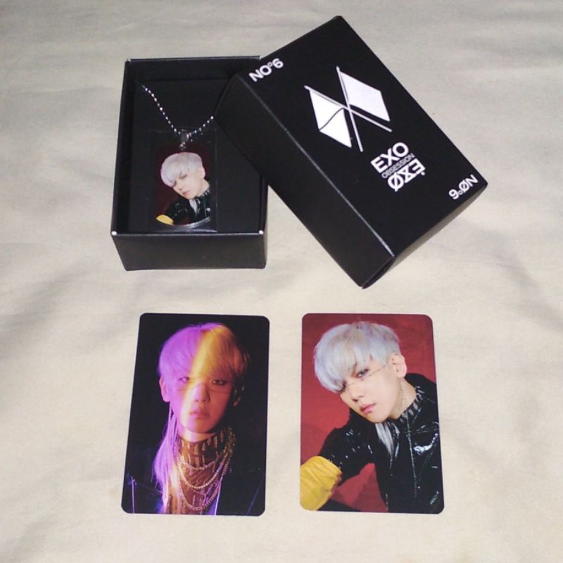 [BOOKED] Baekhyun Necklace Pendant X-EXO Set