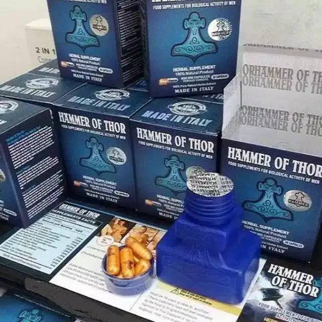 The best HAMMER OF THOR asli ITALY 100% original pembasar vital permanen
