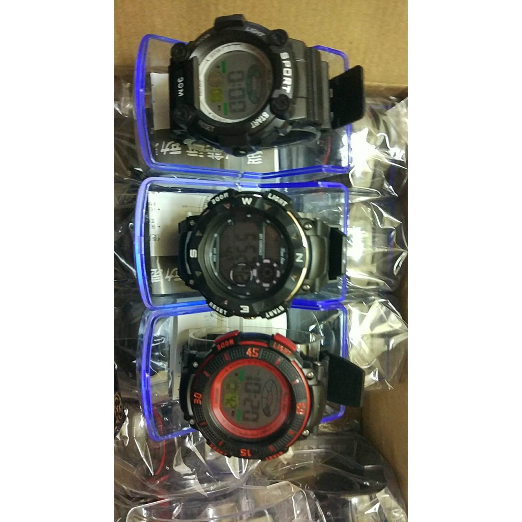 jam tangan digital s sport box mika