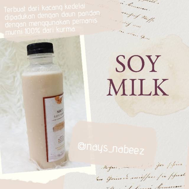 

2 BOTOL SUSU KEDELAI KURMA / SOY MILK / ASI BOOSTER