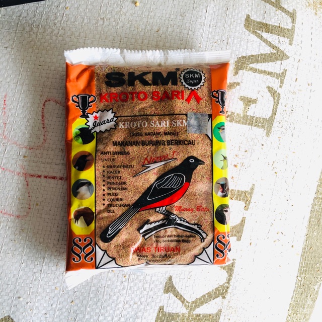 Makanan Burung SKM Kroto Sari Halus