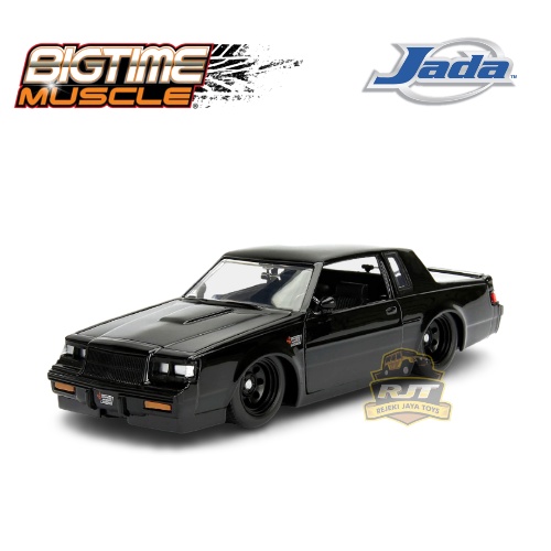 Jada 1:24 1987 Buick Grand National Bigtime Muscle Diecast Collection Car