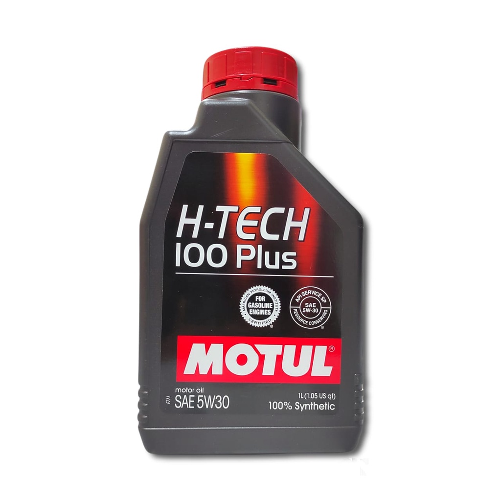 OLI MOTUL MOBIL H-TECH 100 PLUS 5W30 1L 100% SYNTHETIC DIJAMIN ASLI