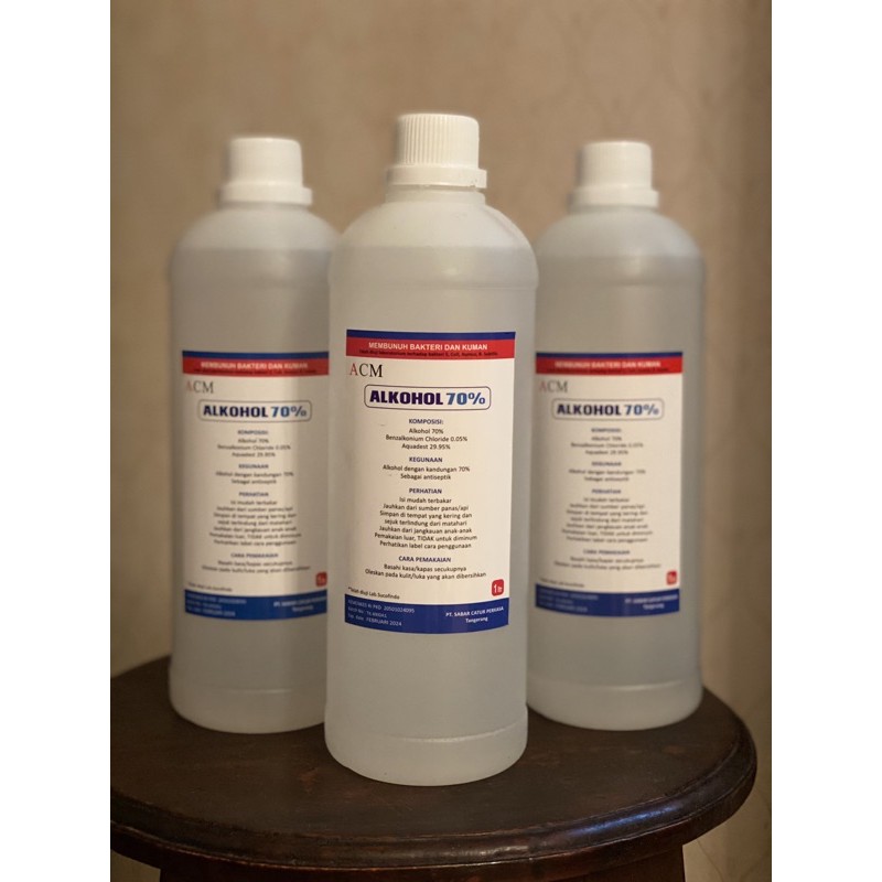 Alkohol 70% 1 Liter ACM