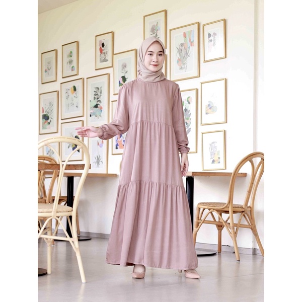 HANINA DRESS - dress Rayon Twill Premium