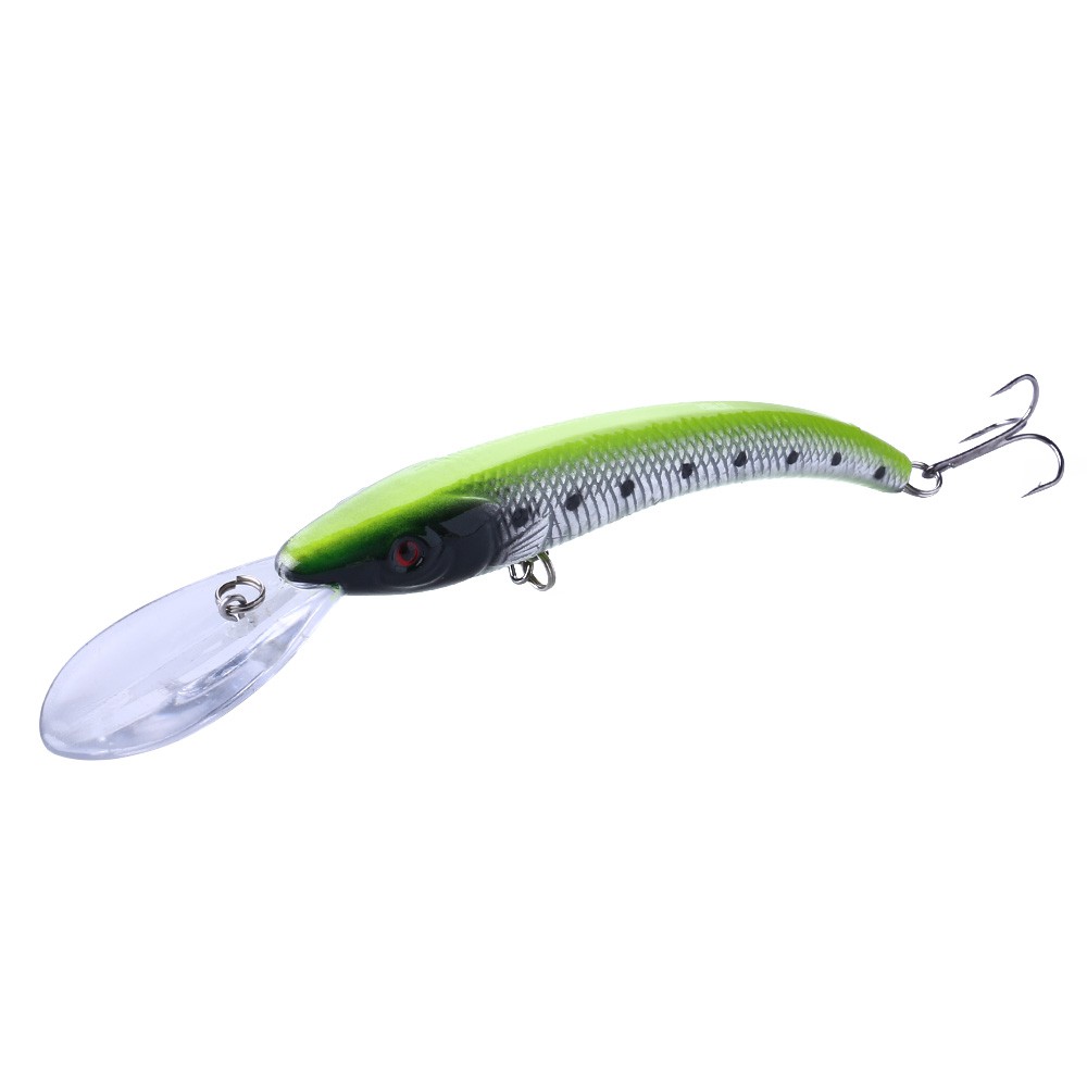 HENGJIA 1PCS 16.3g 15.5cm Fishing Lure Minnow Wobbler Floating Bass Trolling Artificial Hard Bait Crankbait Carp Fishing Tackle