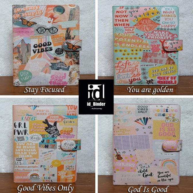 

BINDER PRINTING 4 MOTIP QUOTES A5 DAN B5