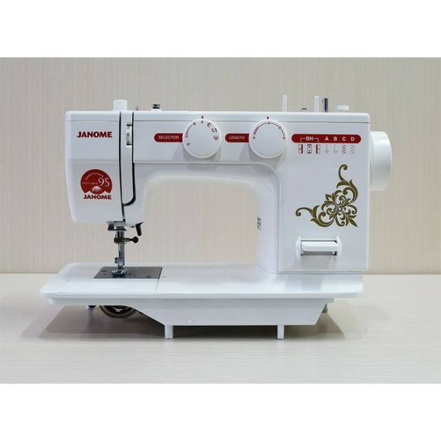 JANOME NS 726A Mesin Jahit Semi Portable -  Body Full Besi