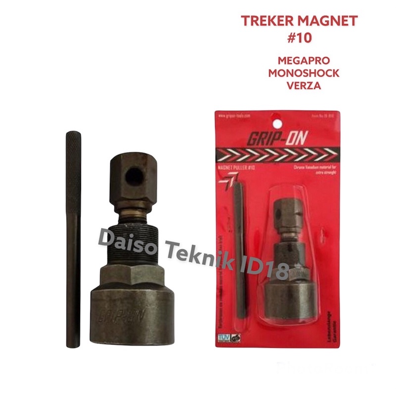 TREKER MAGNET NO 10 GRIP ON / MAGNET PULLER #10 HONDA MEGAPRO MONOSHOCK VERZA