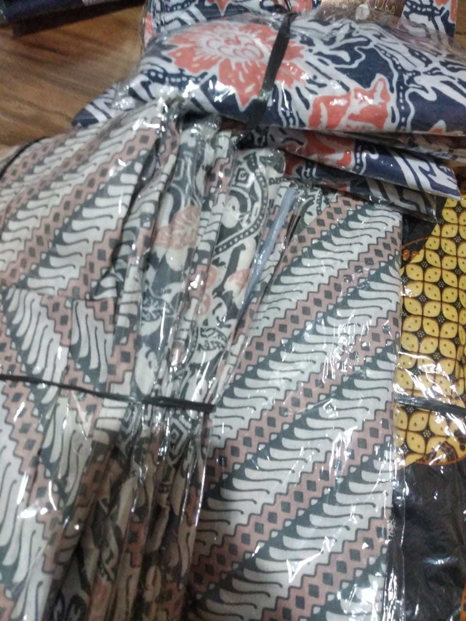 M-l-xl-xxl Baju Batik Wanita Asj Sa Hrb026 Shibori Blouse Batik Atasan Kenongo Batik Asli Pekalongan