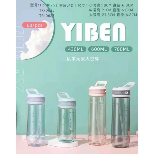 Botol Minum Sport Kapasitas 700ml by Yiben