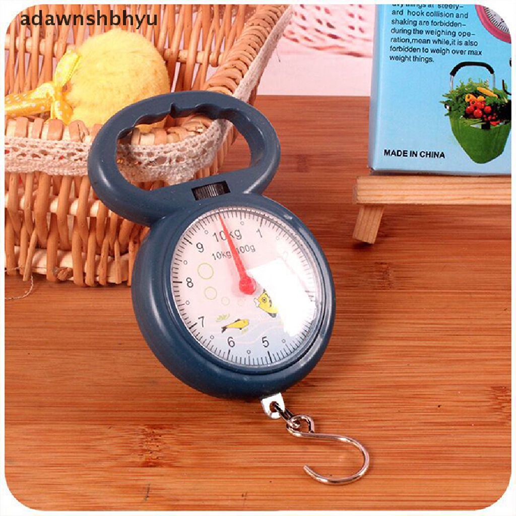 Adawnshbhyu Portable Mini Pointer Hook Hanging Weighing Scales Timbangan Berat Untuk Memancing