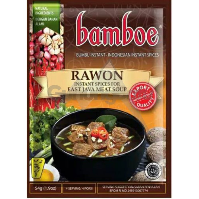 

BAMBOE BUMBU RAWON 49 GRAM